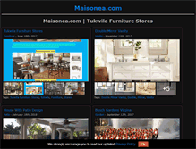 Tablet Screenshot of maisonea.com